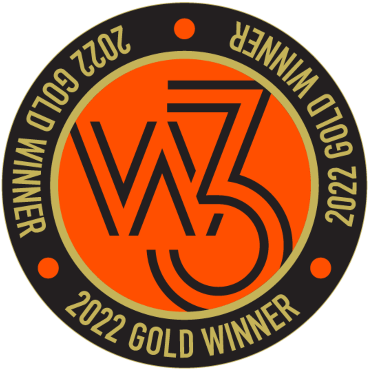 w3 Gold Award 2022